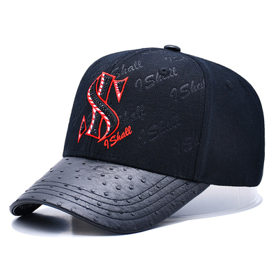 Strappo regolabile e design strutturato 6 pannelli cappello da baseball per personalizzazione