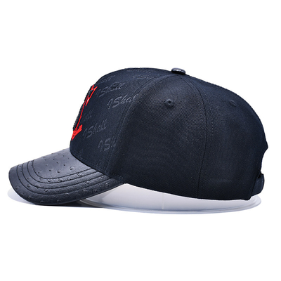 Strappo regolabile e design strutturato 6 pannelli cappello da baseball per personalizzazione