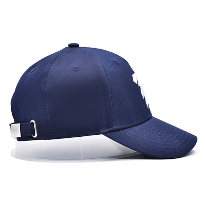 Stylish cappello da baseball a 5 pannelli in tessuto di cotone con logo ricamato e cuciture