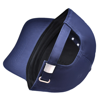 Stylish cappello da baseball a 5 pannelli in tessuto di cotone con logo ricamato e cuciture