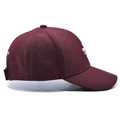 Cappuccio da baseball a 6 pannelli con chiusura regolabile e fascia di cotone