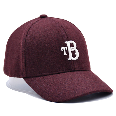 Cappuccio da baseball a 6 pannelli con chiusura regolabile e fascia di cotone
