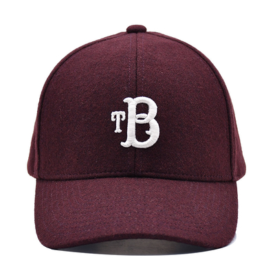 Cappuccio da baseball a 6 pannelli con chiusura regolabile e fascia di cotone