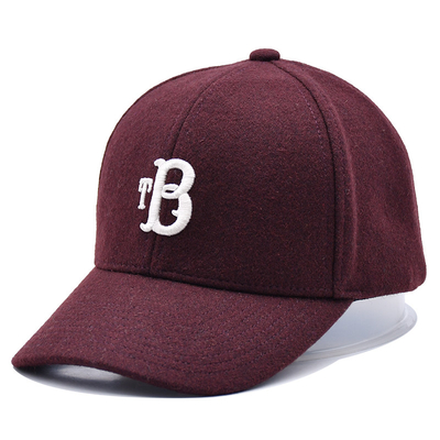 Cappuccio da baseball a 6 pannelli con chiusura regolabile e fascia di cotone
