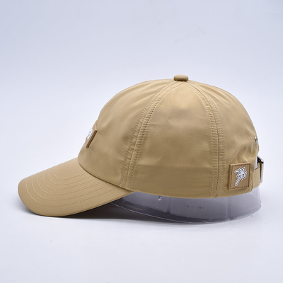 Fabbrica di qualità professionale 6 pannelli Cappuccio da baseball fabbricazione con cerotto di gomma