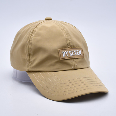 Fabbrica di qualità professionale 6 pannelli Cappuccio da baseball fabbricazione con cerotto di gomma