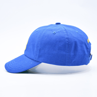 Cappuccio da baseball a 6 pannelli con visore curvo