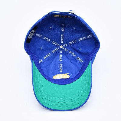 Cappuccio da baseball a 6 pannelli con visore curvo