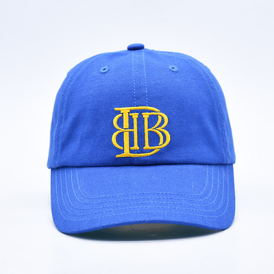 Cappuccio da baseball a 6 pannelli con visore curvo