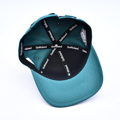 Logo ricamato in 3D di elegante qualità 6 pannelli Cappello Snapback Vendita calda