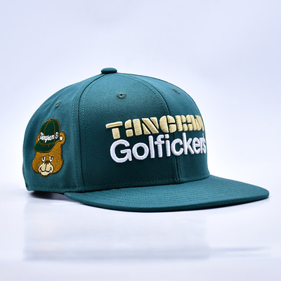 Logo ricamato in 3D di elegante qualità 6 pannelli Cappello Snapback Vendita calda