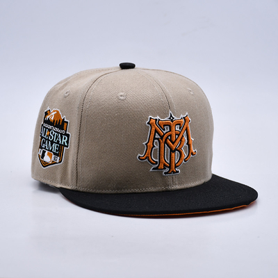 ricamo Logo personalizzato Cappucci Snapback leggeri per requisiti personalizzati