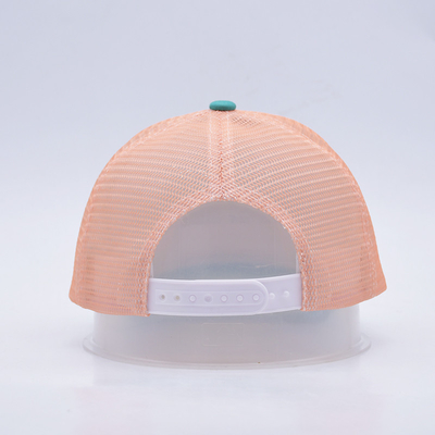 prezzo di fabbrica Sei pannelli costruiti camionista Baseball Cap Match Il colore del tessuto