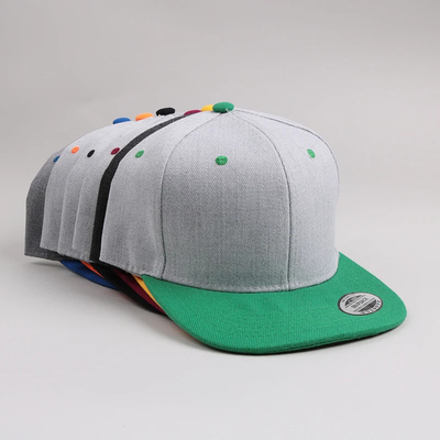 Cappelli da svago di grandi dimensioni Cappelli da svago a 6 pannelli a bordo piatto con cappello per attività all'aria aperta