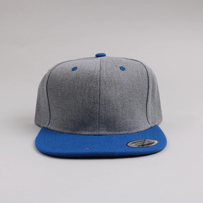Nuovo Adulti 6 Pannello Cappuccio Snapback Custom Due Toni Flat Fermato Cappuccio Snapback