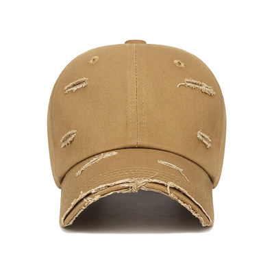 Fashion Khaki Outdoor Hat 6 Visore curvo Con cappello da baseball con prezzo inferiore