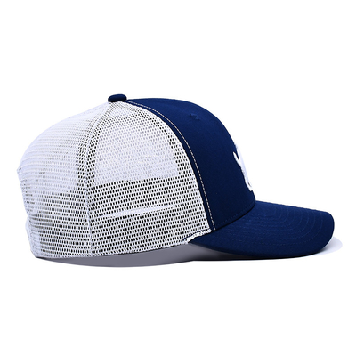 Cappuccio da camion unisex a maglia con logo ricamato e nastro interno