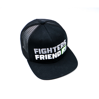 Cappuccio di camion ricamato / Cappuccio di camion Snapback con Snapback di plastica e logo personalizzato