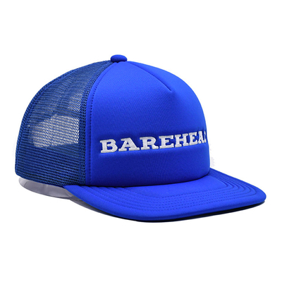 Logo ricamato Cappello per tutte le stagioni 6 pannelli Cappelli costruiti con visore a spugna e pannello anteriore