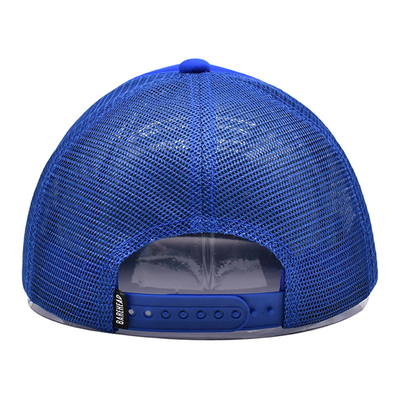 Logo ricamato Cappello per tutte le stagioni 6 pannelli Cappelli costruiti con visore a spugna e pannello anteriore