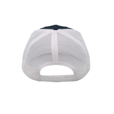 Occhiali ricamati personalizzati 6 pannello Trucker Cap con visore pre curvo