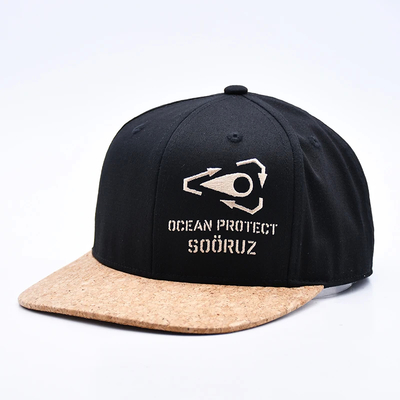 Cappelli di cotone leggero a bordo piatto Snapback Disponibile su misura
