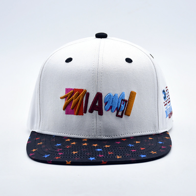 New Fashion Hip Hop Outdoor Sport 3d Puff Snapback Cap Embroidered Logo Custom High Quality Uomini Donne Snapback a bordo piatto