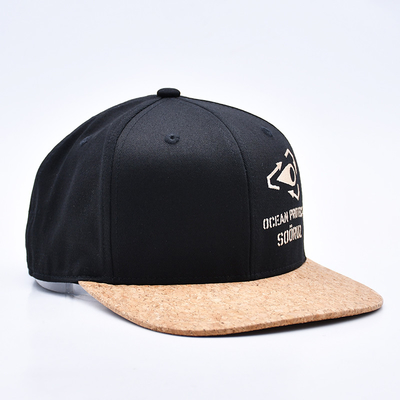 Cappelli di cotone leggero a bordo piatto Snapback Disponibile su misura