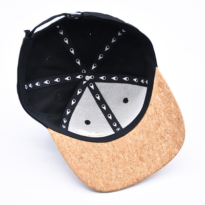 Cappelli di cotone leggero a bordo piatto Snapback Disponibile su misura