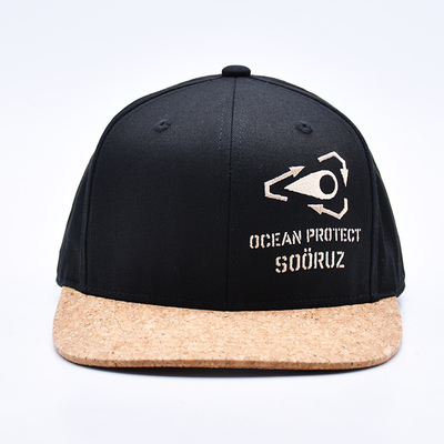 Cappelli di cotone leggero a bordo piatto Snapback Disponibile su misura