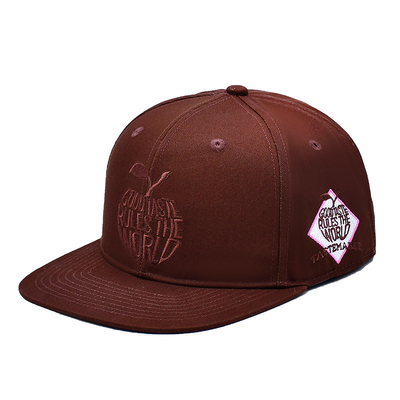 Embroidery Logo Custom Snapback Fitted Cap Cap di alta qualità Chiuso Back Snapback Capelli Per Uomini
