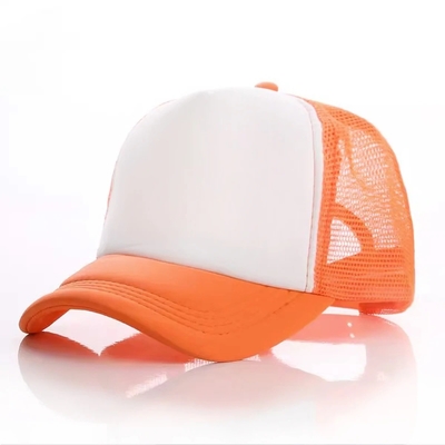 Cappotto da camion di schiuma personalizzato con corona a profilo Unisex 5 panel mesh