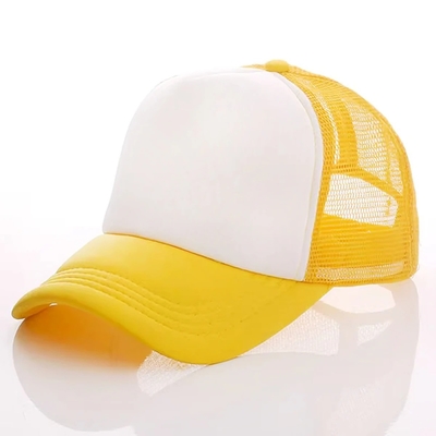 Cappotto da camion di schiuma personalizzato con corona a profilo Unisex 5 panel mesh