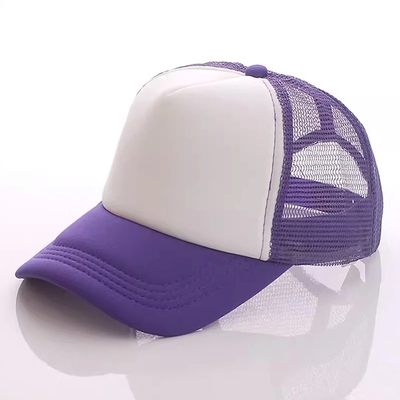 Cappotto da camion di schiuma personalizzato con corona a profilo Unisex 5 panel mesh