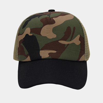 Oem di alta qualità all'ingrosso Mesh Trucker Cap 5 pannello Plain Back Trucker Cap Custom Gorras Mesh Caps