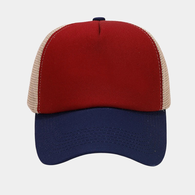 Oem di alta qualità all'ingrosso Mesh Trucker Cap 5 pannello Plain Back Trucker Cap Custom Gorras Mesh Caps