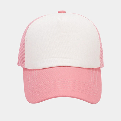 Oem di alta qualità all'ingrosso Mesh Trucker Cap 5 pannello Plain Back Trucker Cap Custom Gorras Mesh Caps