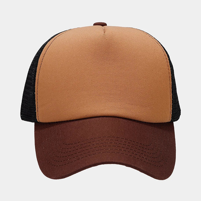 Oem di alta qualità all'ingrosso Mesh Trucker Cap 5 pannello Plain Back Trucker Cap Custom Gorras Mesh Caps
