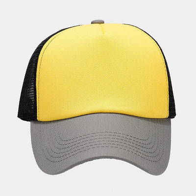 Oem di alta qualità all'ingrosso Mesh Trucker Cap 5 pannello Plain Back Trucker Cap Custom Gorras Mesh Caps