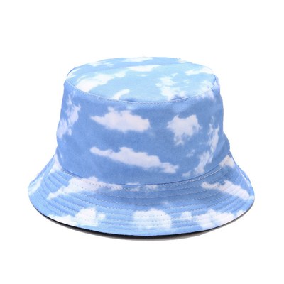 Oem 100% di cotone Cappello da secchio inversibile da balde da spiaggia di alta qualità Cappelli da pescatore a doppia faccia personalizzati