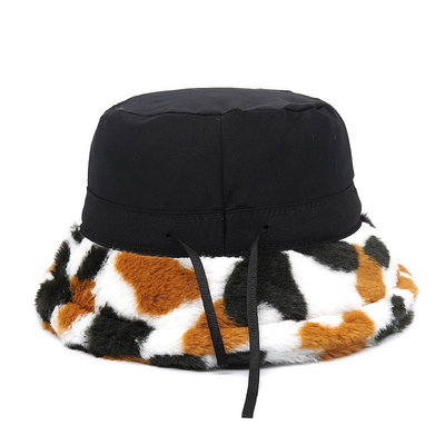 Pescatori di libero tempo Cappelli a vaso a margine largo Cappelli a vento invernale Donne pellicce Cappello a vaso ingrosso