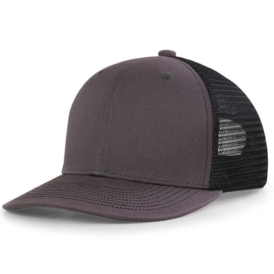 Cappello a maglia pre-curva di cotone con cappuccio di plastica