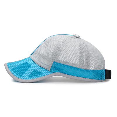 Cappello da camionista regolabile, semplice e traspirante, per ragazzi, per ragazze, veloce, asciutto, a maglia bianca, con le spalle in mano, cappelli personalizzati, cappello da camionista.