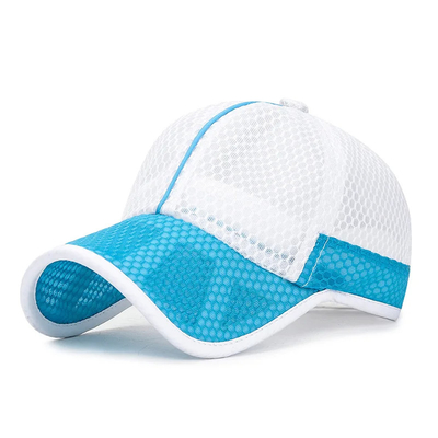 Cappello da camionista regolabile, semplice e traspirante, per ragazzi, per ragazze, veloce, asciutto, a maglia bianca, con le spalle in mano, cappelli personalizzati, cappello da camionista.
