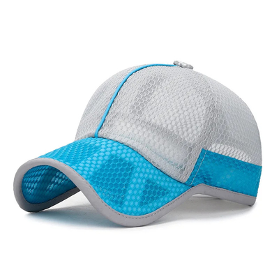Cappello da camionista regolabile, semplice e traspirante, per ragazzi, per ragazze, veloce, asciutto, a maglia bianca, con le spalle in mano, cappelli personalizzati, cappello da camionista.