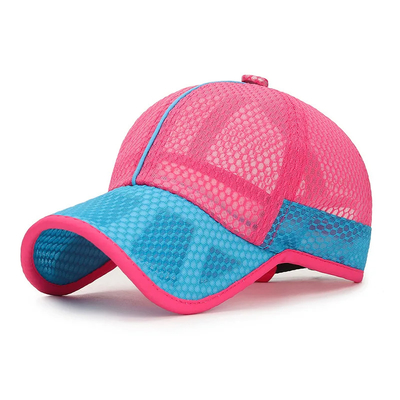 Cappello da camionista regolabile, semplice e traspirante, per ragazzi, per ragazze, veloce, asciutto, a maglia bianca, con le spalle in mano, cappelli personalizzati, cappello da camionista.