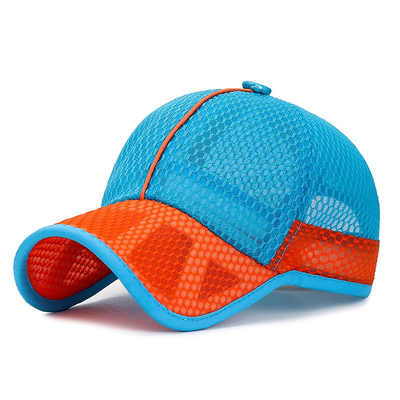 Cappello da camionista regolabile, semplice e traspirante, per ragazzi, per ragazze, veloce, asciutto, a maglia bianca, con le spalle in mano, cappelli personalizzati, cappello da camionista.