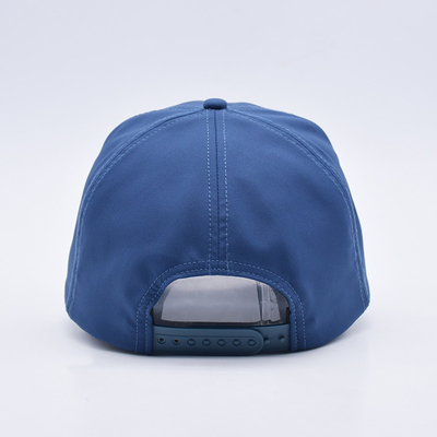 Ingrosso Blue Rope Baseball Cap Custom Strutturato Ricamo Logo 5 Pannello Cappelli da Golf Gorras