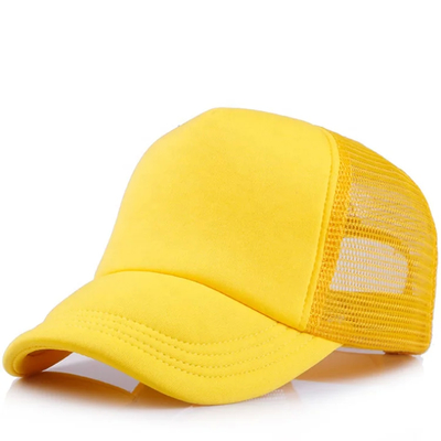 Fabbrica di cappelli OEM Ingrosso di alta qualità 5 pannelli Bambini Cappuccio da baseball Custom trasparente Pvc bordo Bambini cappelli da baseball