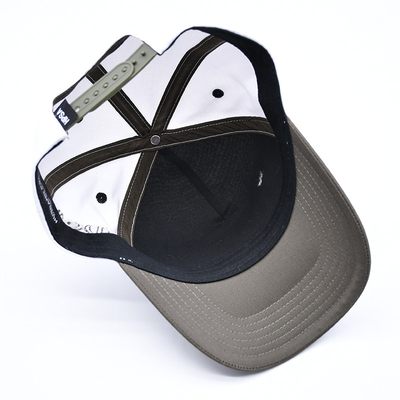 Cappuccio da baseball unisex a due colori Cappuccio da baseball personalizzato Cappuccio con logo ricamato Cappuccio da baseball per uomo